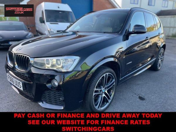 BMW X3 2.0 20d M Sport SUV 5dr Diesel Auto xDrive Euro 6 (s/s) (190 ps)