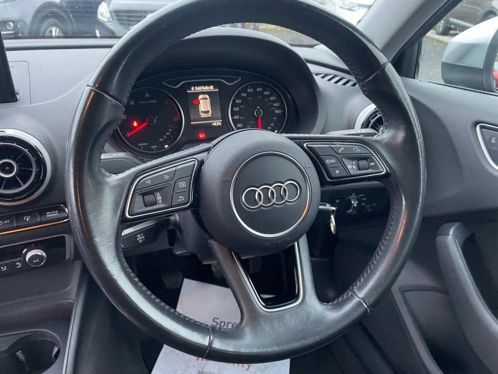 Audi A3 2.0 TDI Sport Sportback 5dr Diesel Manual Euro 6 (s/s) (150 ps)