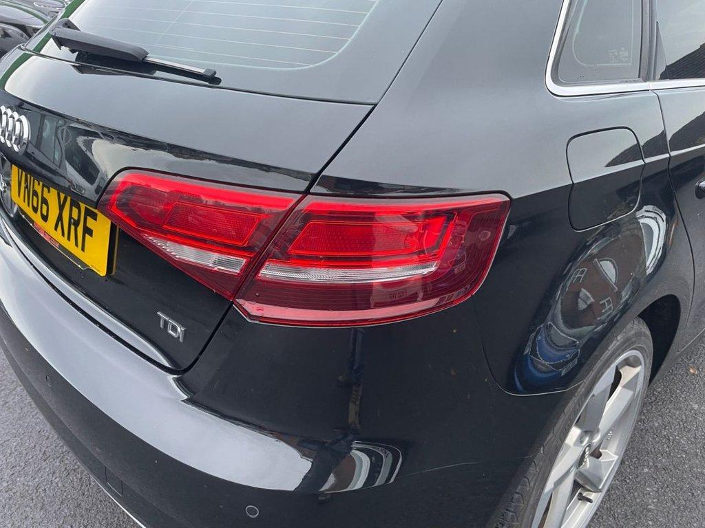 Audi A3 2.0 TDI Sport Sportback 5dr Diesel Manual Euro 6 (s/s) (150 ps)