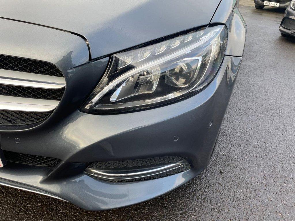 Mercedes-Benz C Class 2.1 C220 BlueTEC Sport Saloon 4dr Diesel G-Tronic+ Euro 6 (s/s) (170 ps)