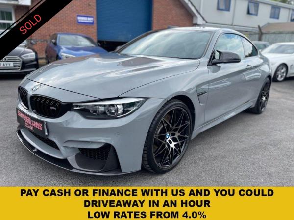 BMW M4 3.0 BiTurbo Competition Coupe 2dr Petrol DCT Euro 6 (s/s) (450 ps)