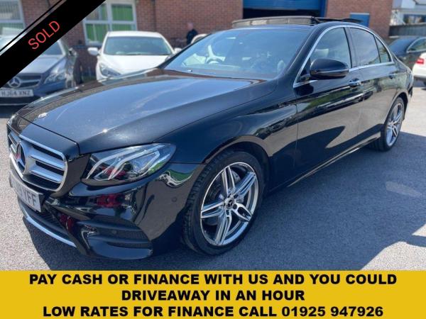 Mercedes-Benz E Class 2.0 E220d AMG Line (Premium) Saloon 4dr Diesel G-Tronic+ Euro 6 (s/s) (194 ps)