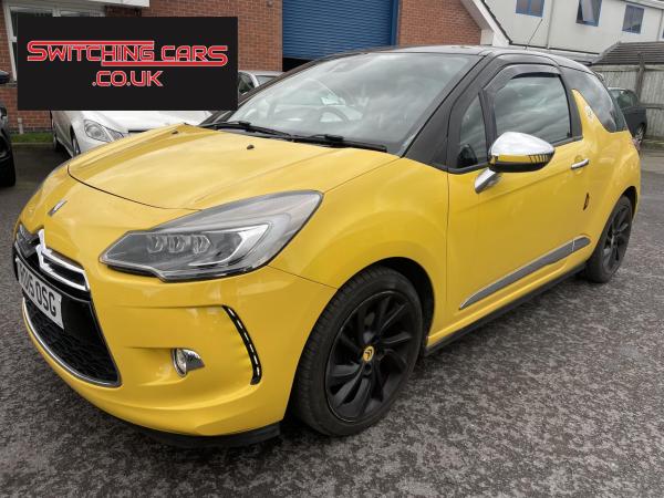 Citroen DS3 1.6 THP DSport Plus Hatchback 3dr Petrol Manual Euro 6 (s/s) (165 ps)