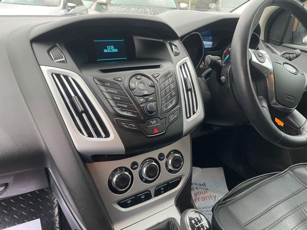 Ford Focus 1.0T EcoBoost Zetec Hatchback 5dr Petrol Manual Euro 5 (s/s) (125 ps)