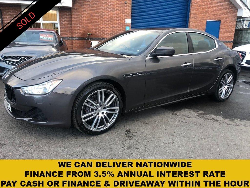 Maserati Ghibli 3.0D V6 Saloon 4dr Diesel ZF Euro 5 (s/s) (275 ps)