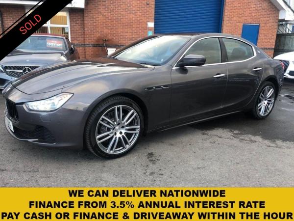 Maserati Ghibli 3.0D V6 Saloon 4dr Diesel ZF Euro 5 (s/s) (275 ps)